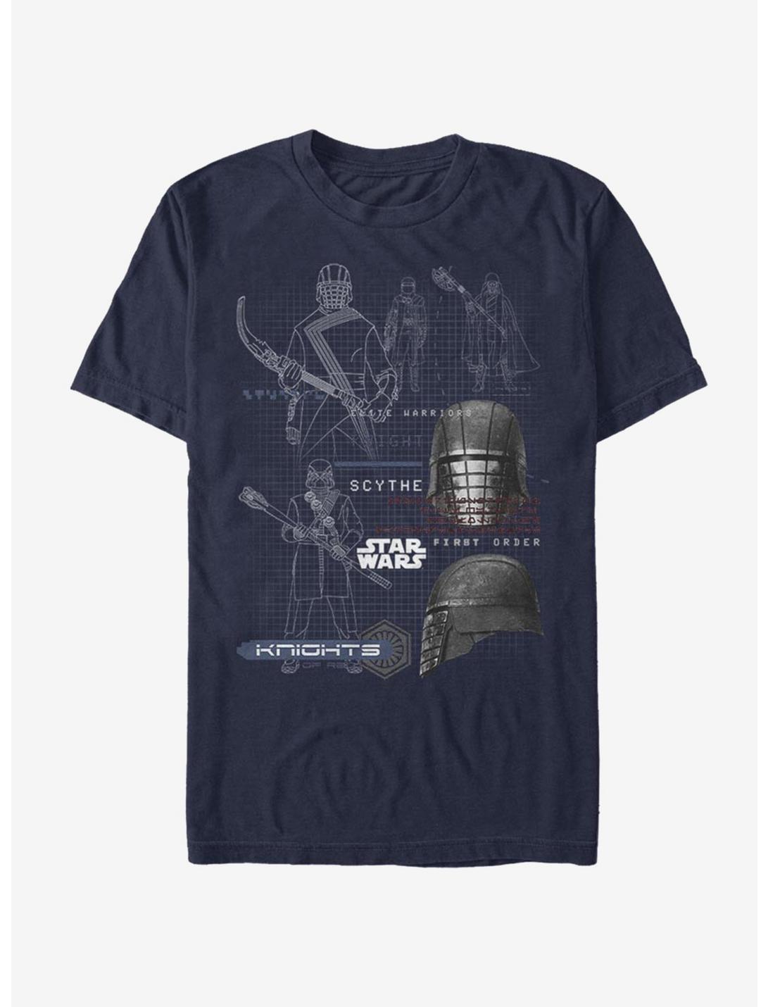 Star Wars: The Rise of Skywalker Ren Maps T-Shirt, NAVY, hi-res