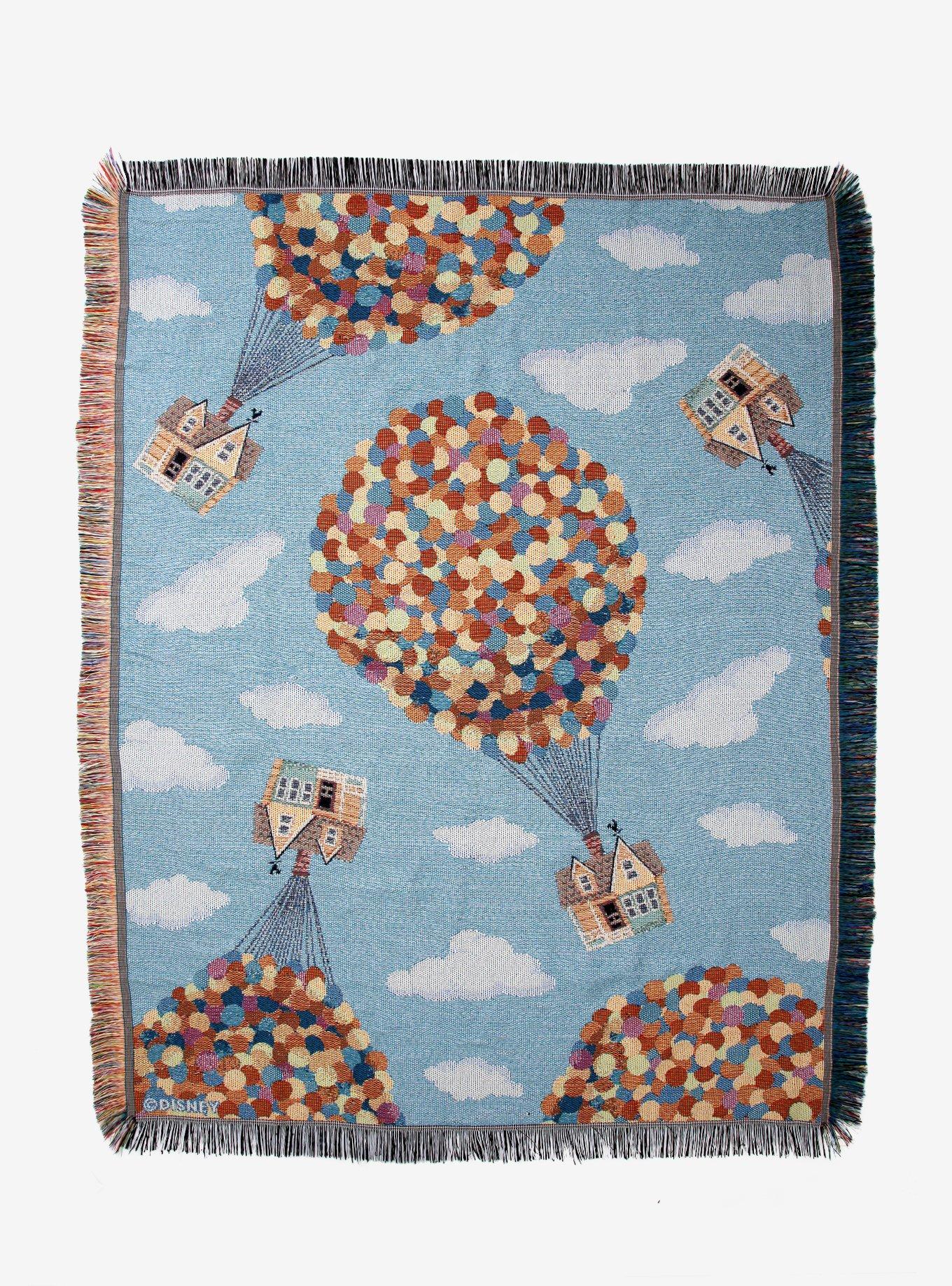 Disney Pixar Up Balloon House Tapestry Throw Blanket, , hi-res