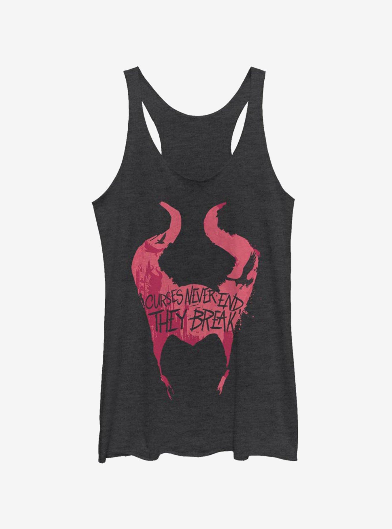 Disney Maleficent: Mistress Of Evil Cursed Horns Womens Tank Top, , hi-res