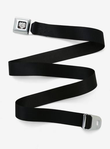 Buckle-Down Black Seatbelt Belt