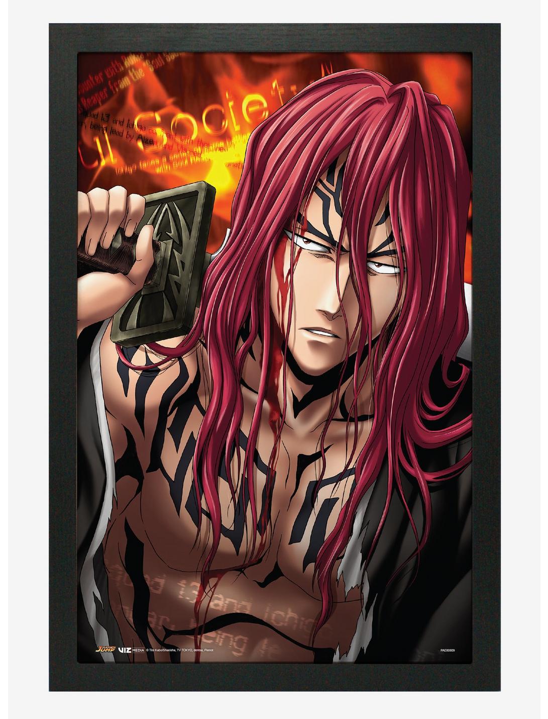 Bleach Renji Red Hair Poster, , hi-res