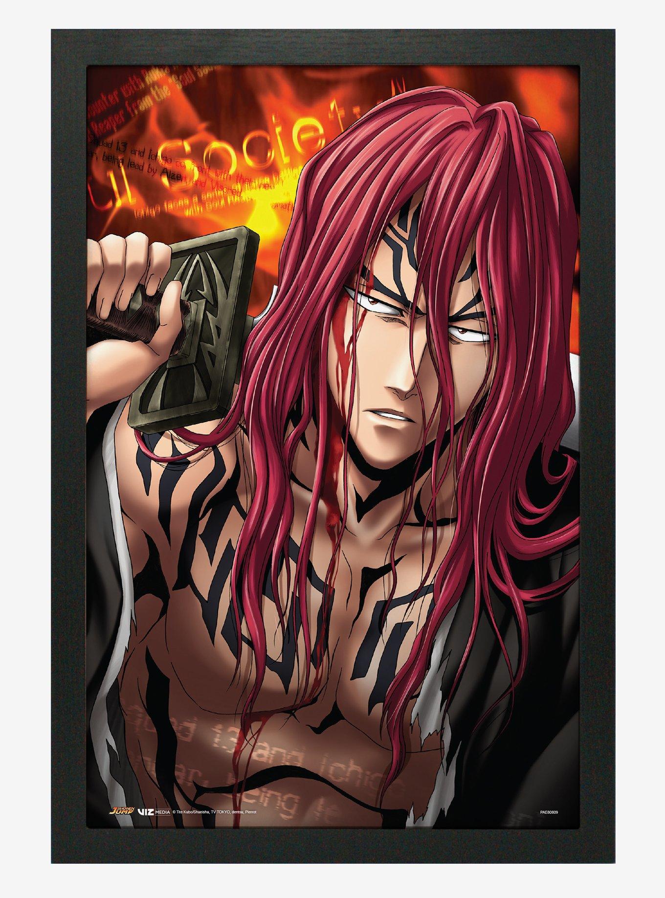 Bleach Renji Red Hair Poster, , hi-res