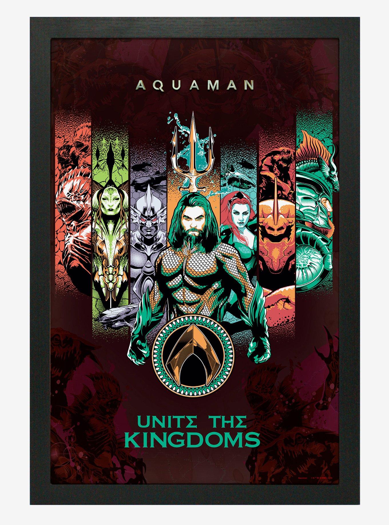 DC Comics Aquaman Unite The Kingdoms Poster, , hi-res
