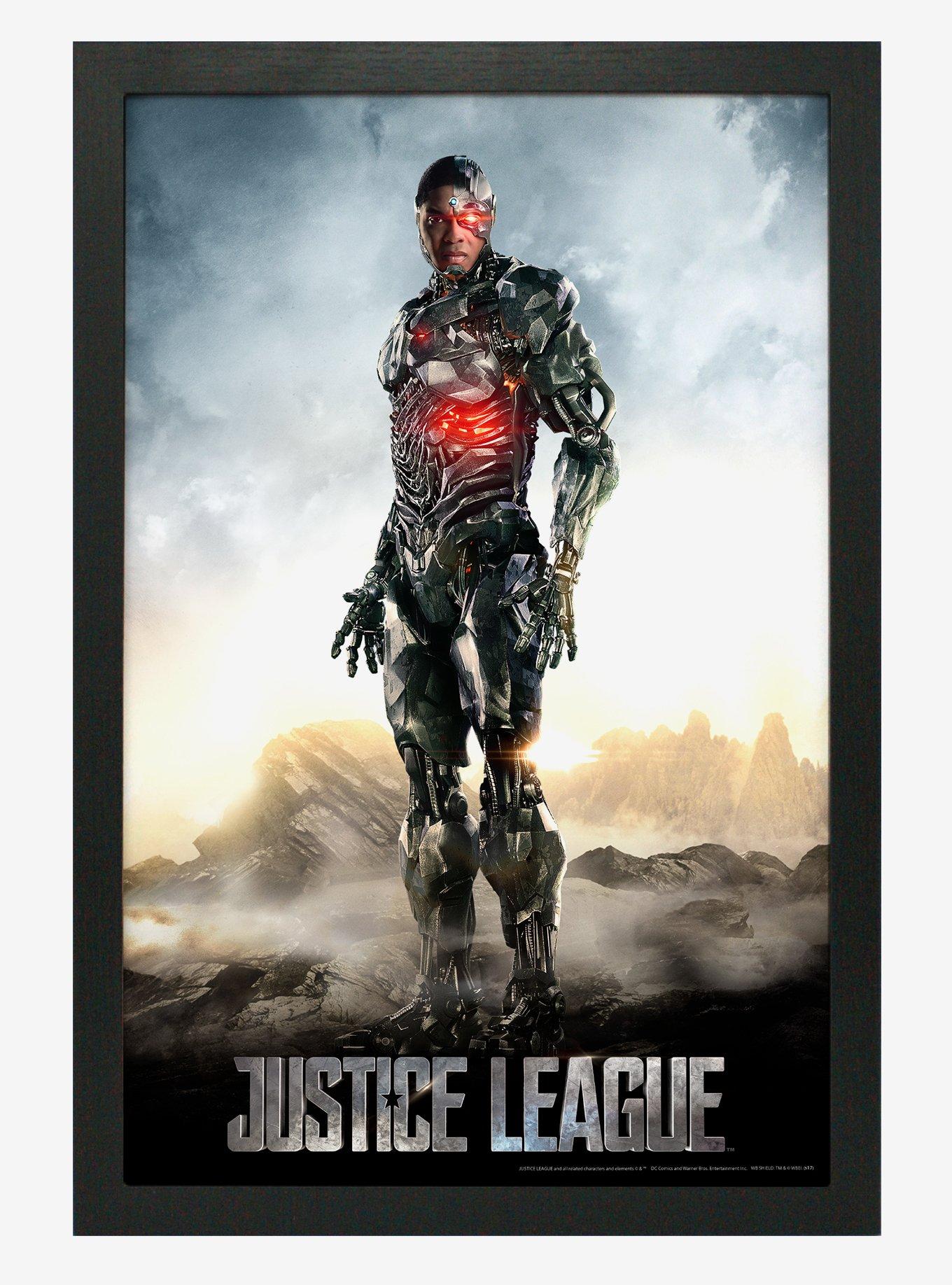 DC Comics Justice League Cyborg Poster, , hi-res