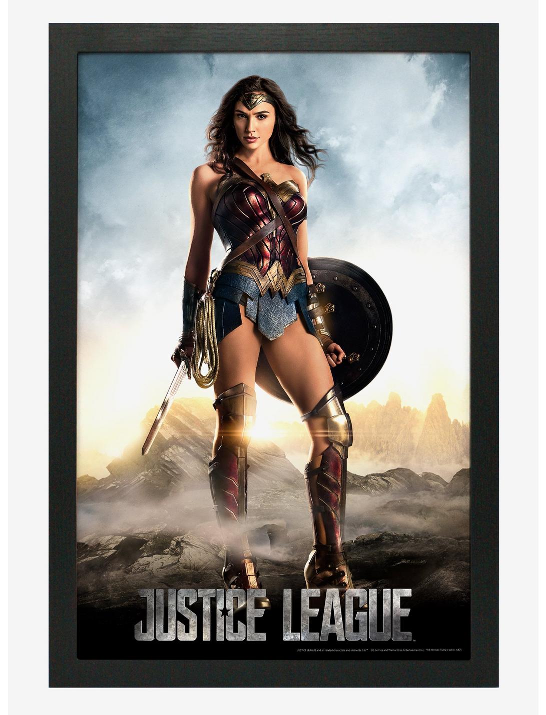 DC Comics Justice League Wonder Woman Framed Poster, , hi-res