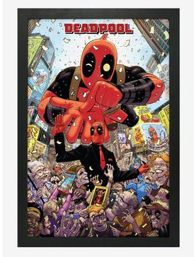 Plus Size Marvel Deadpool The Celebrity Poster, , hi-res