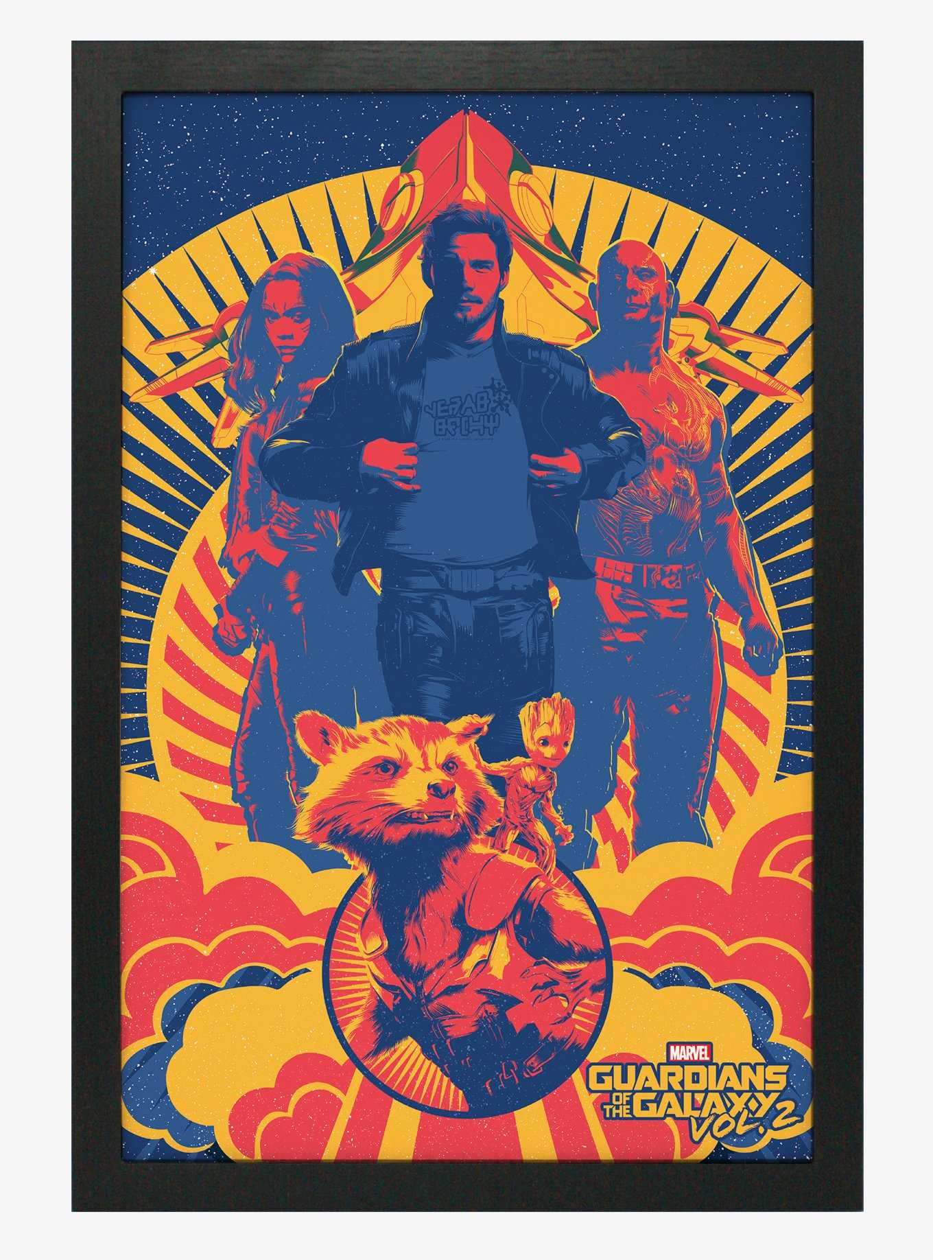 Marvel Guardians Of The Galaxy Vol. 2 Team Poster, , hi-res