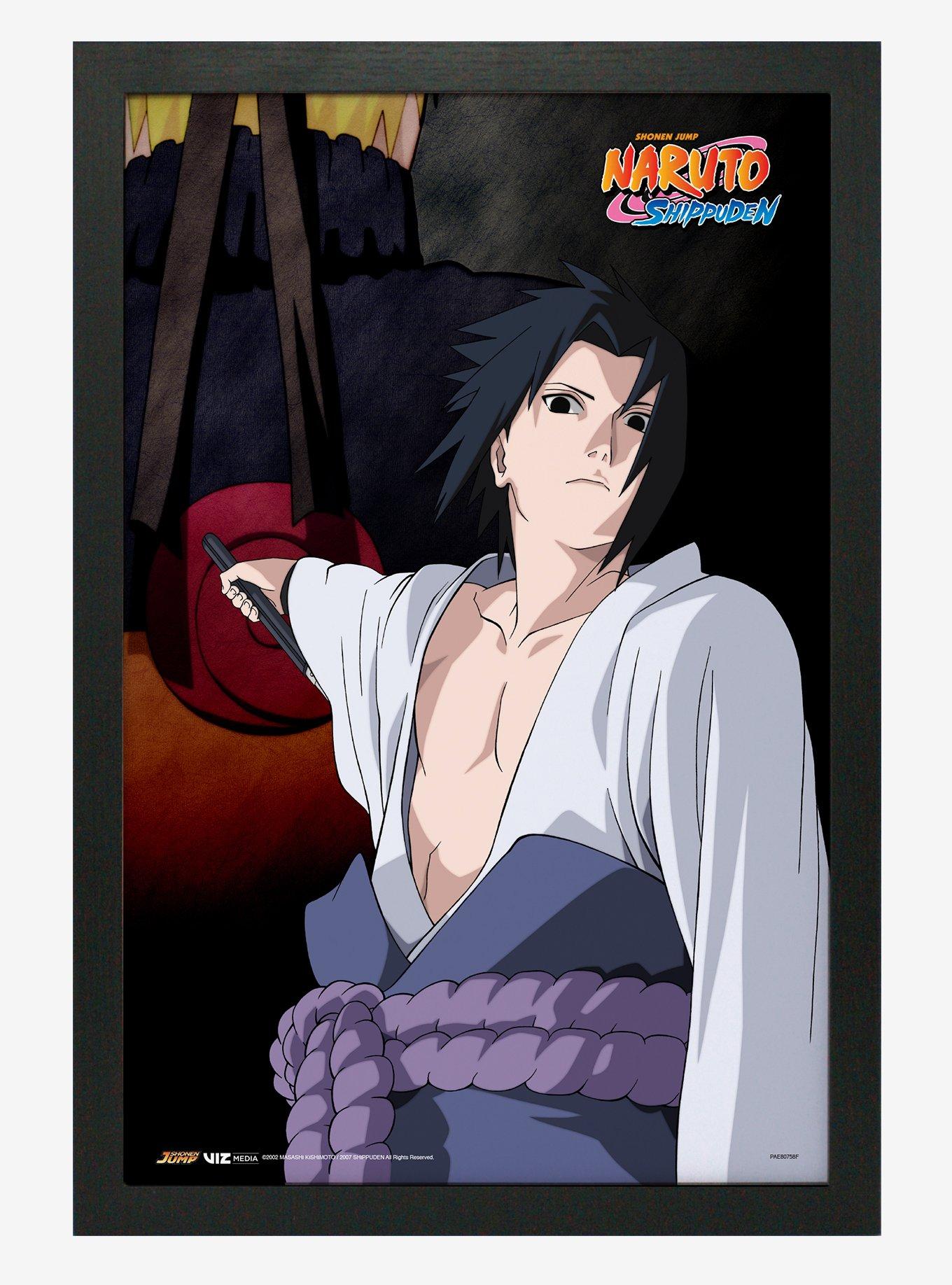 DISPLAY EM MDF PEQUENO SASUKE UCHIHA