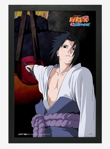 Poster Sasuke Japanese Anime  Presentes & Merchandising