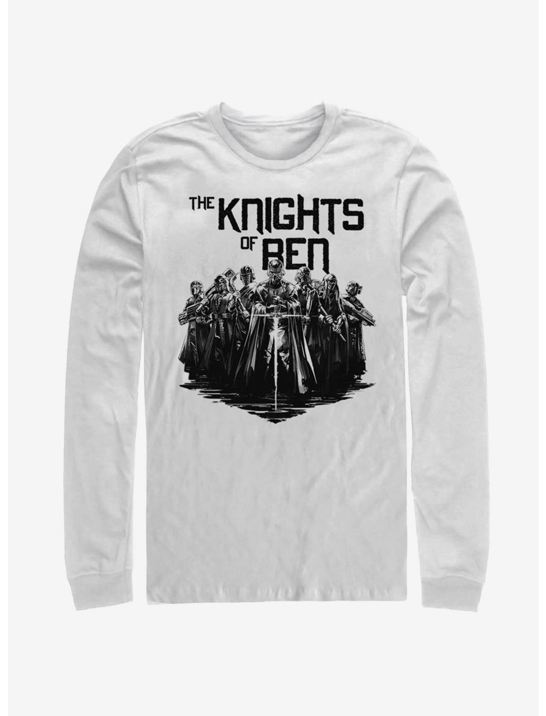 Star Wars Episode IX The Rise Of Skywalker Inked Knights Long-Sleeve T-Shirt, WHITE, hi-res