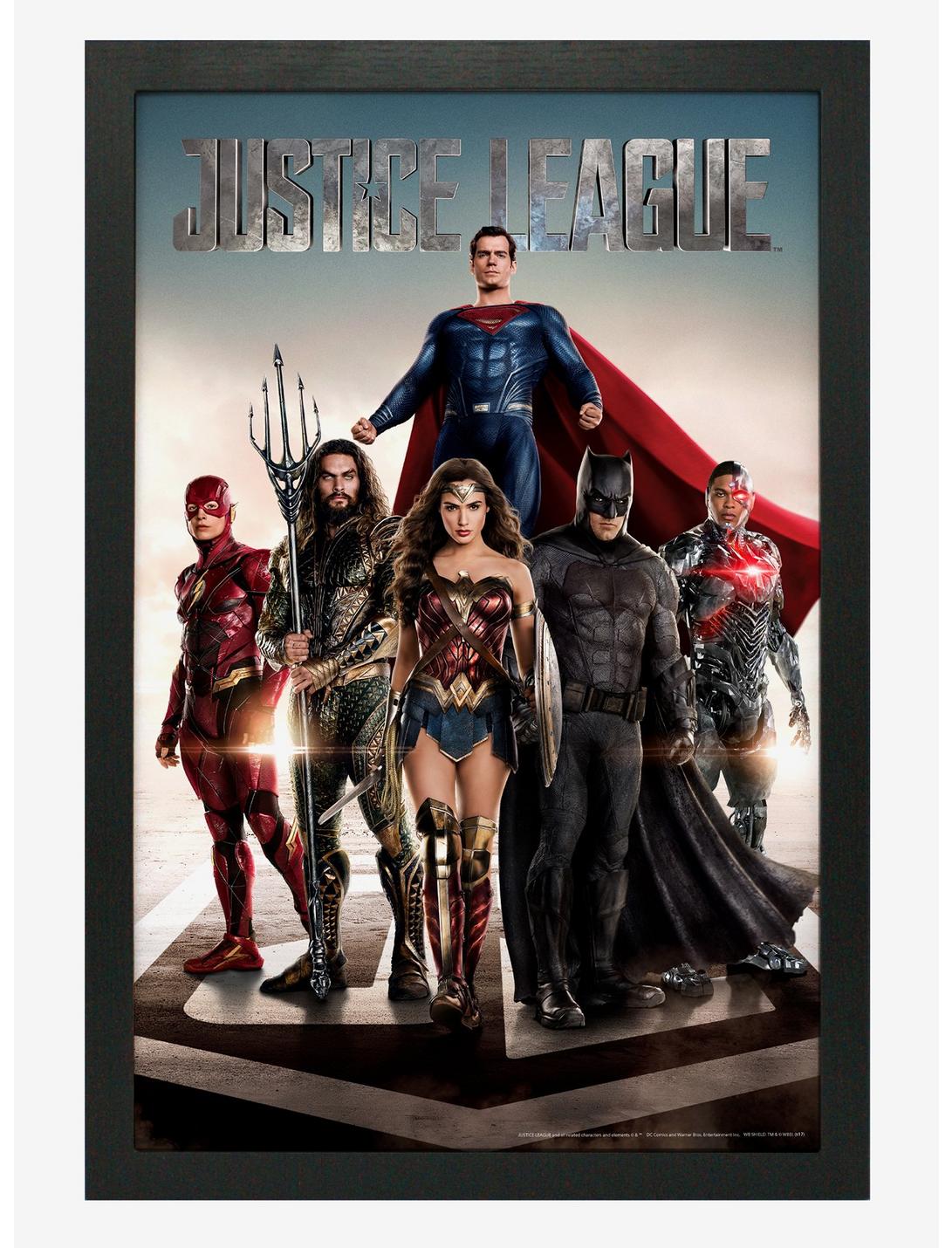 DC Comics Justice League Superheroes Poster, , hi-res