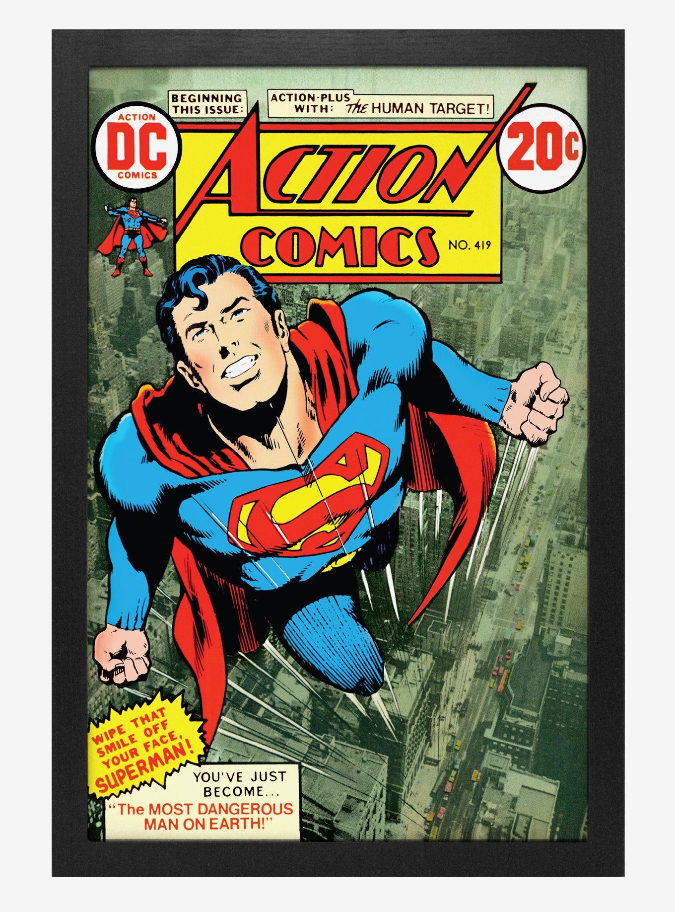 DC Comics Superman Action Comics No 419 Poster, , hi-res