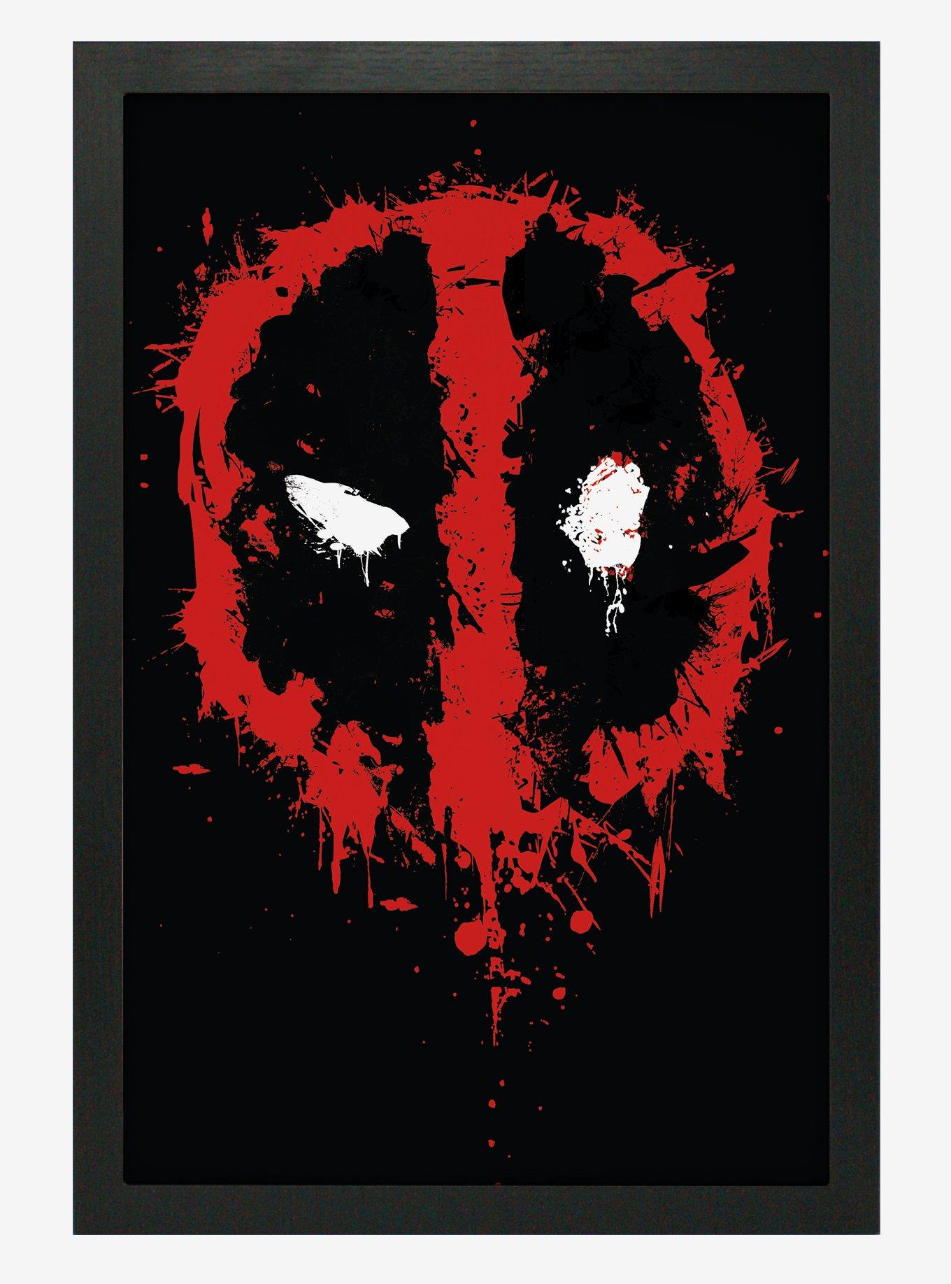 Marvel Deadpool Paint Poster, , hi-res