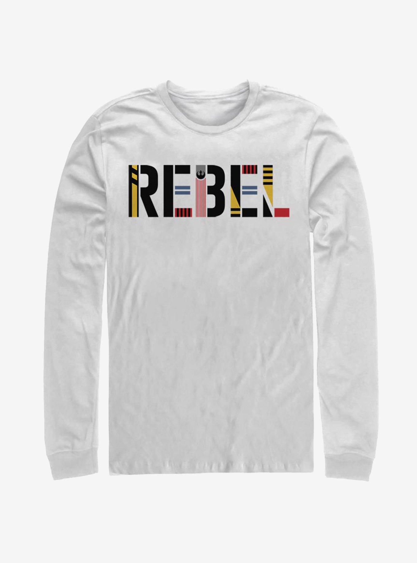 Star Wars Episode IX The Rise Of Skywalker Rebel Simple Long-Sleeve T-Shirt, , hi-res