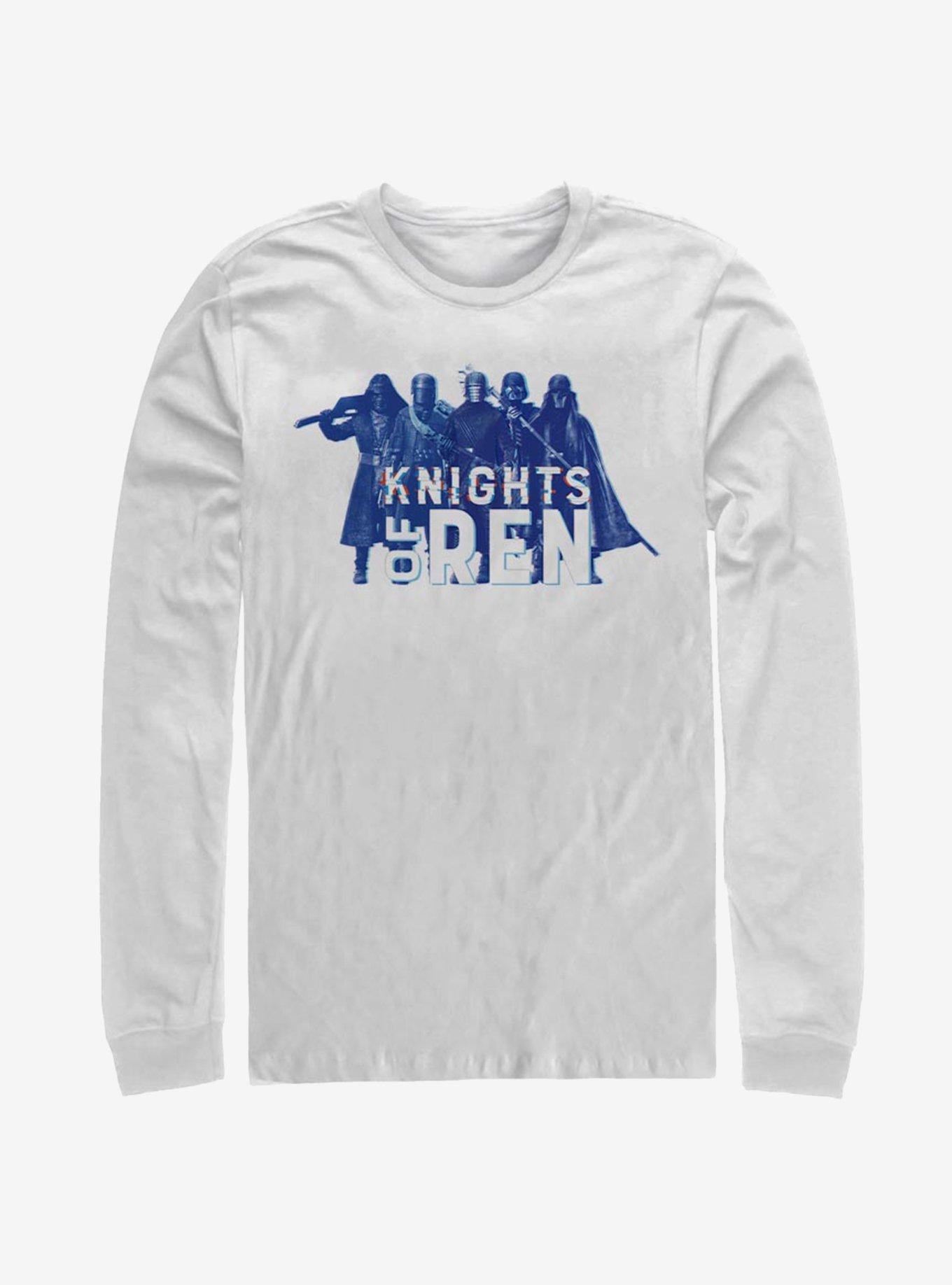 Star Wars Episode IX The Rise Of Skywalker Knights Of Ren Long-Sleeve T-Shirt, WHITE, hi-res
