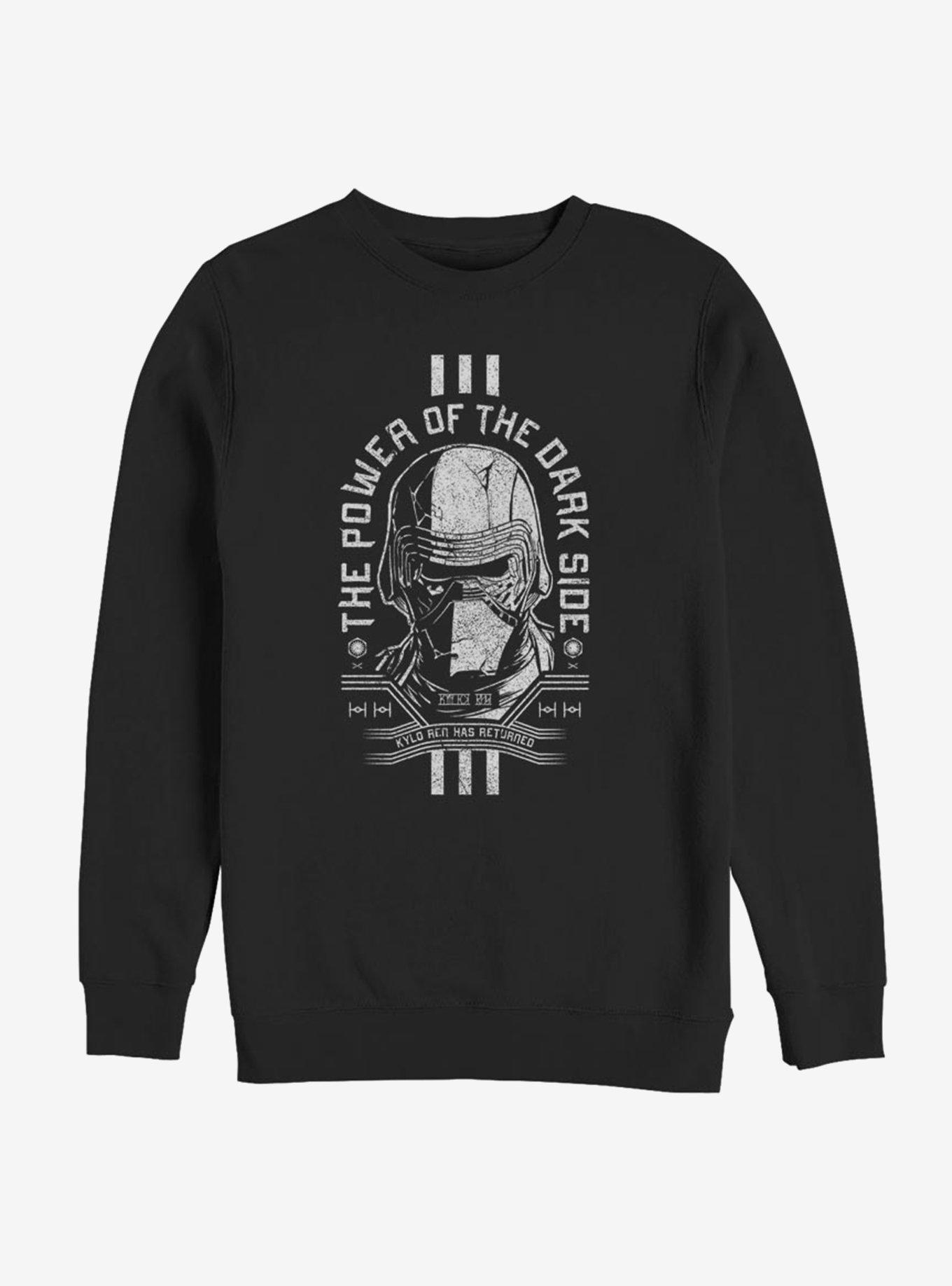 Star Wars Episode IX The Rise Of Skywalker Dark Power Sweatshirt, BLACK, hi-res