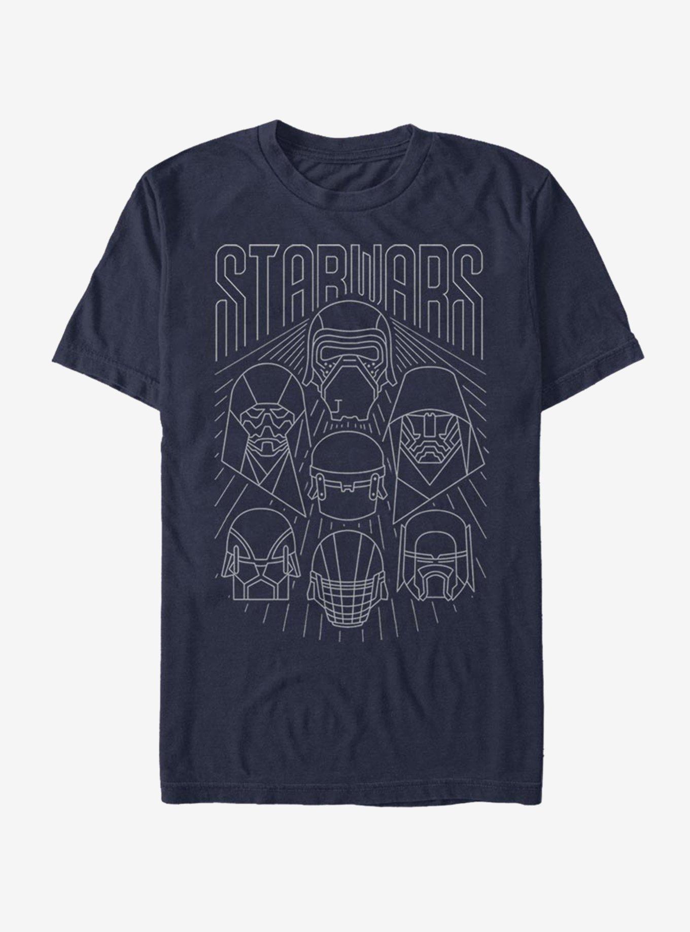 Star Wars Episode IX The Rise Of Skywalker Dark Side Band T-Shirt, , hi-res