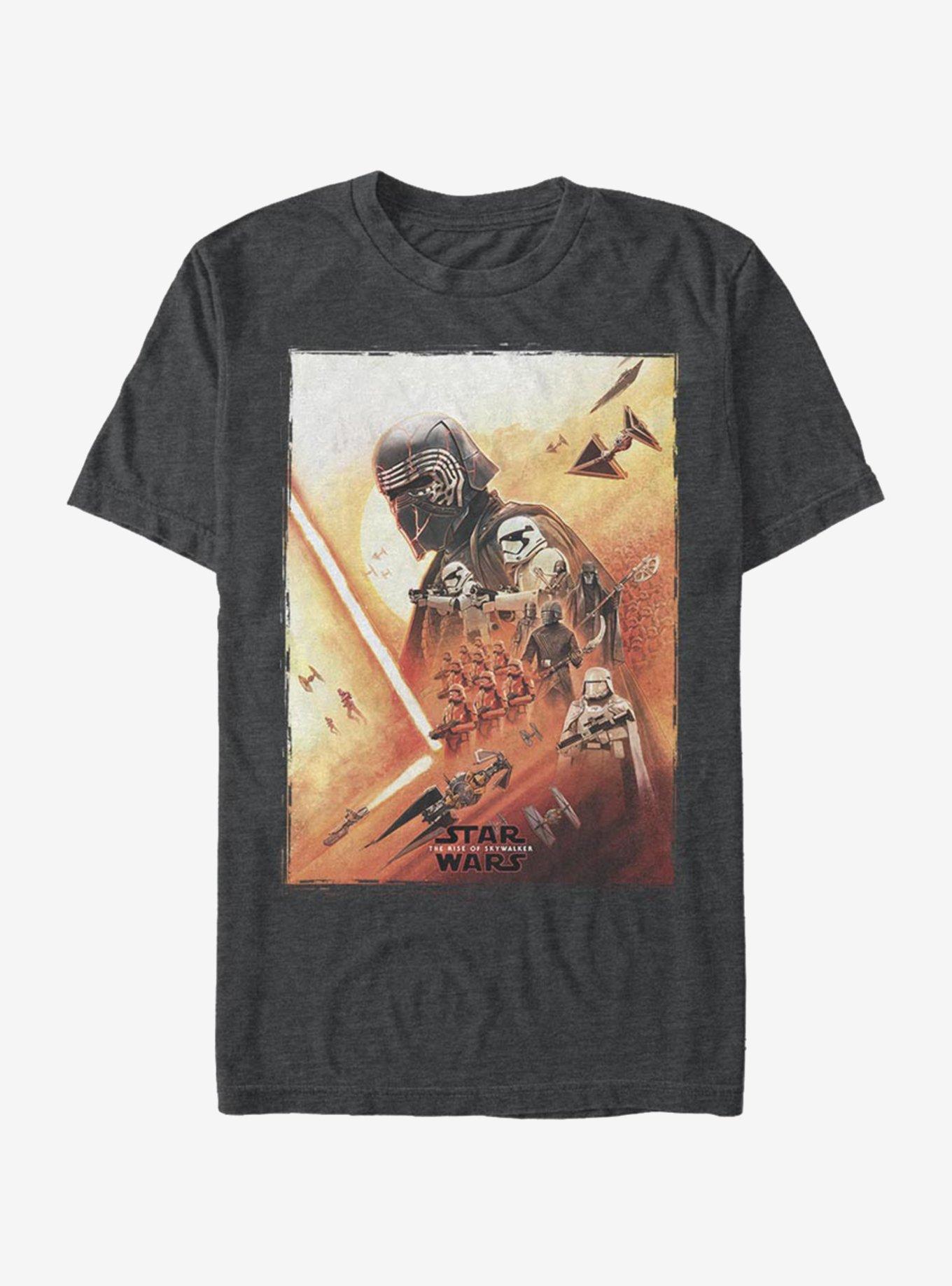 Star Wars Episode IX The Rise Of Skywalker Kylo Poster T-Shirt, , hi-res
