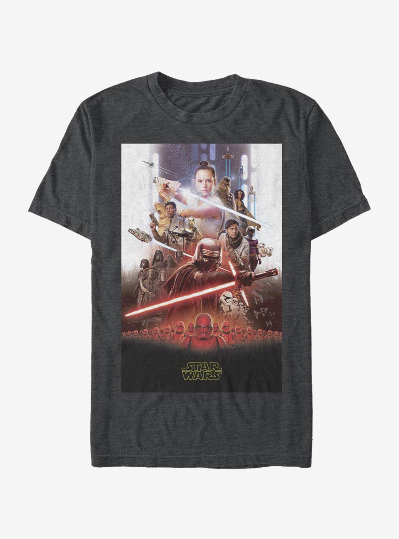 Star Wars Episode IX The Rise Of Skywalker Last Poster T-Shirt, , hi-res