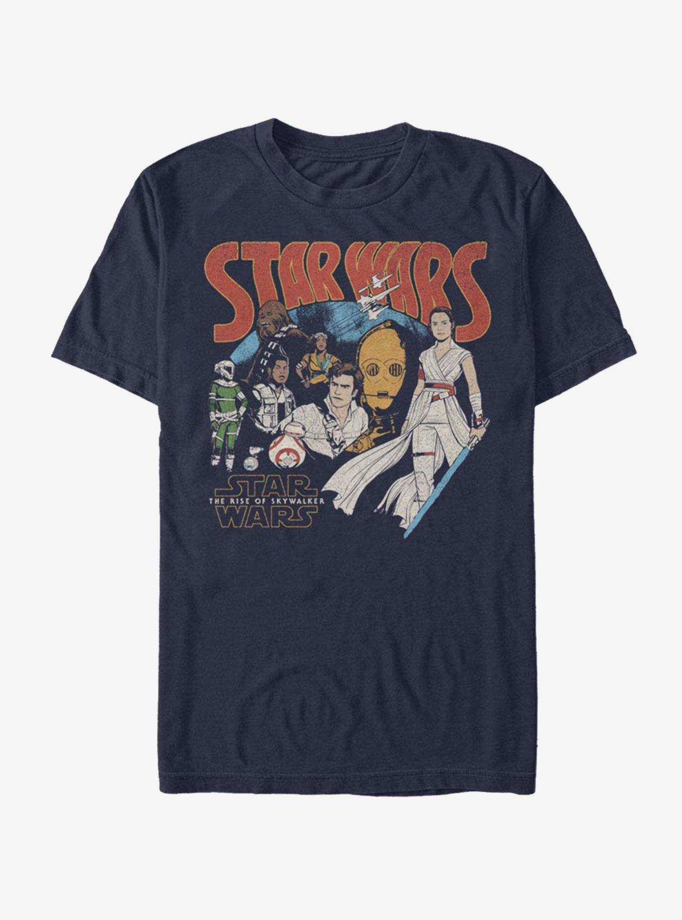 Star Wars Episode IX The Rise Of Skywalker Retro Buddies T-Shirt, , hi-res