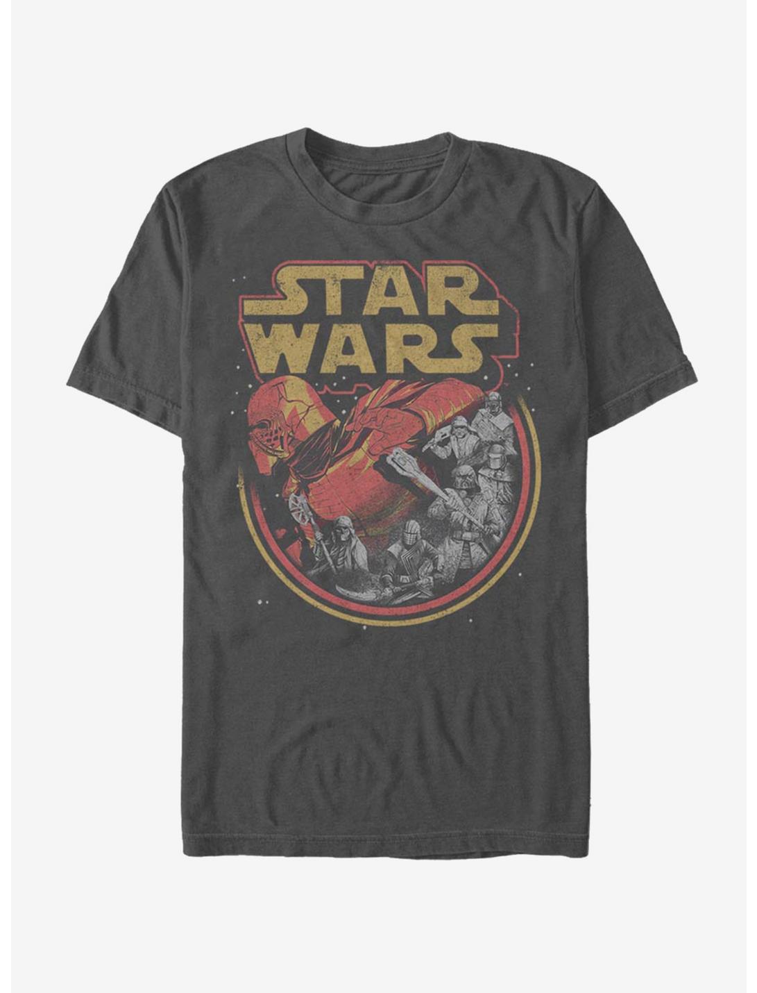 Star Wars Episode IX The Rise Of Skywalker Retro Villians T-Shirt, CHARCOAL, hi-res