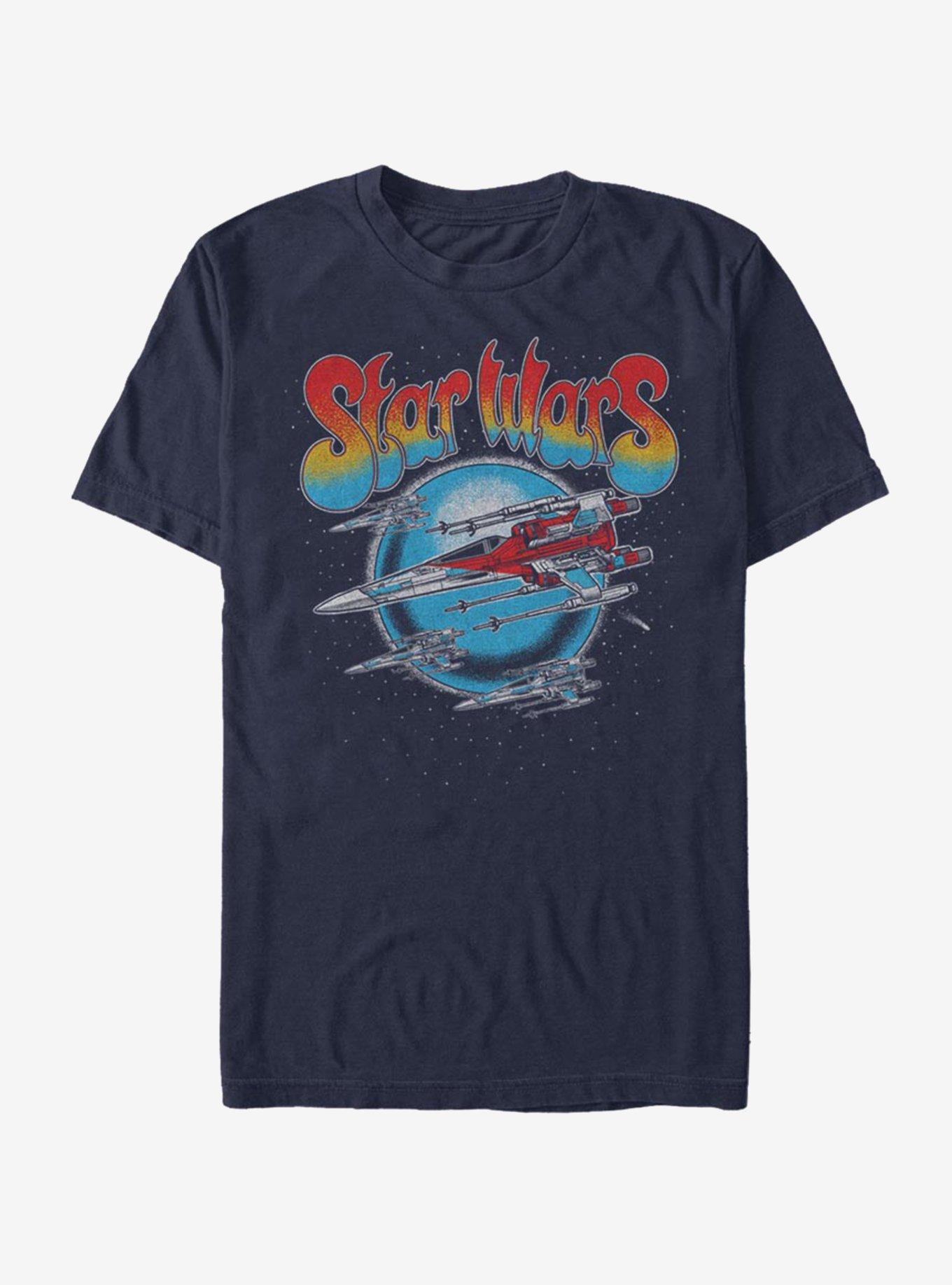 Star Wars Episode IX The Rise Of Skywalker Tour Shirt T-Shirt, NAVY, hi-res