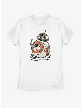 Star Wars Episode IX The Rise Of Skywalker BB Doodles Womens T-Shirt, , hi-res