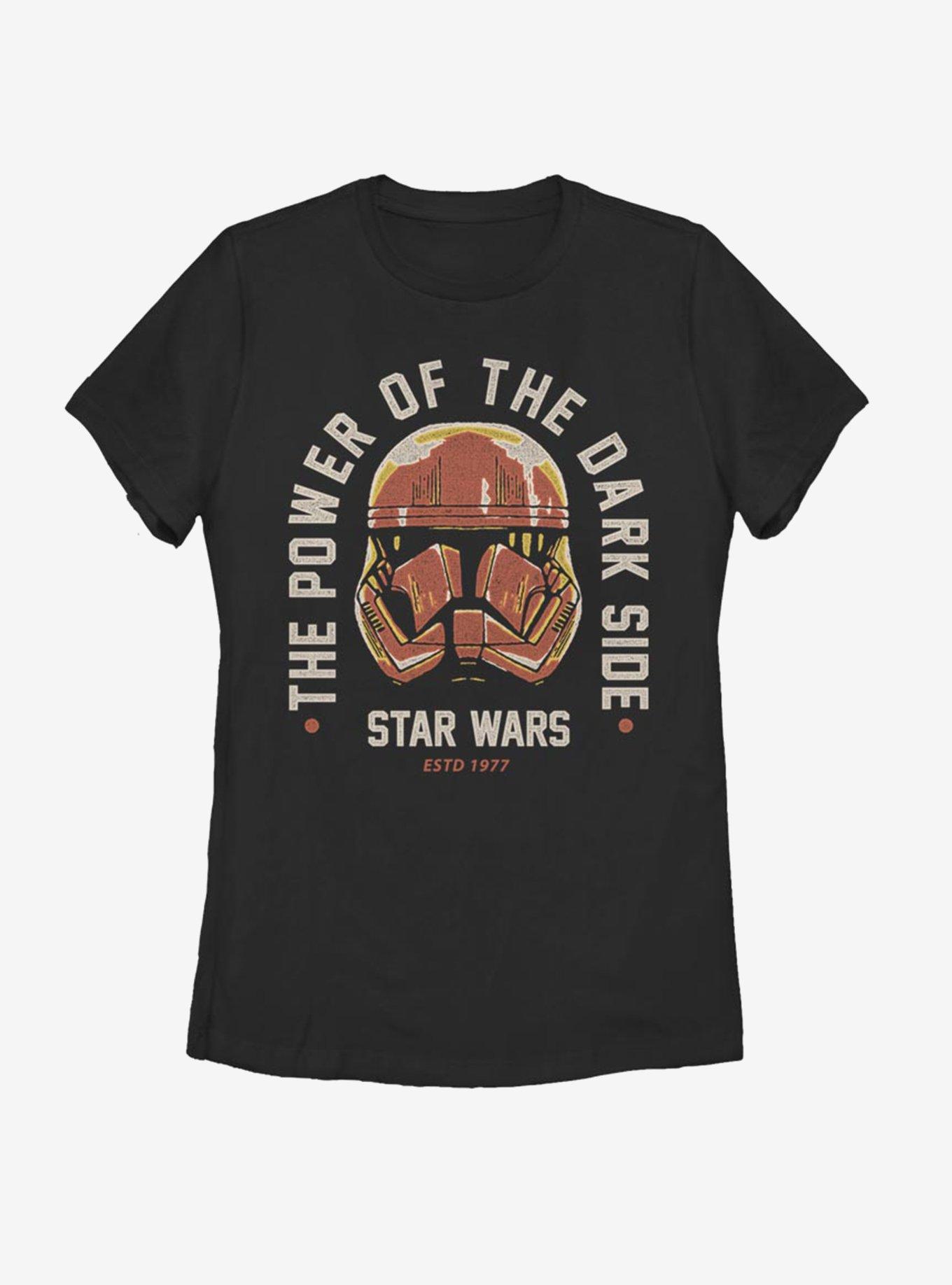 Star Wars Episode IX The Rise Of Skywalker Dark Side Power Womens T-Shirt, BLACK, hi-res