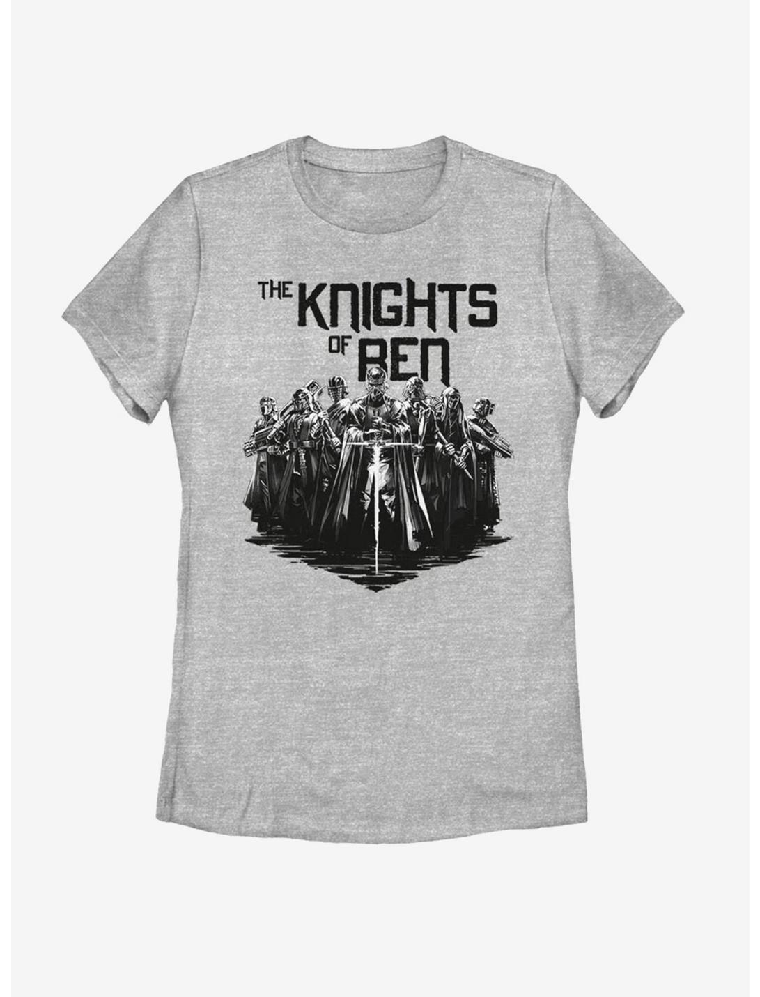 Star Wars Episode IX The Rise Of Skywalker Inked Knights Womens T-Shirt, ATH HTR, hi-res