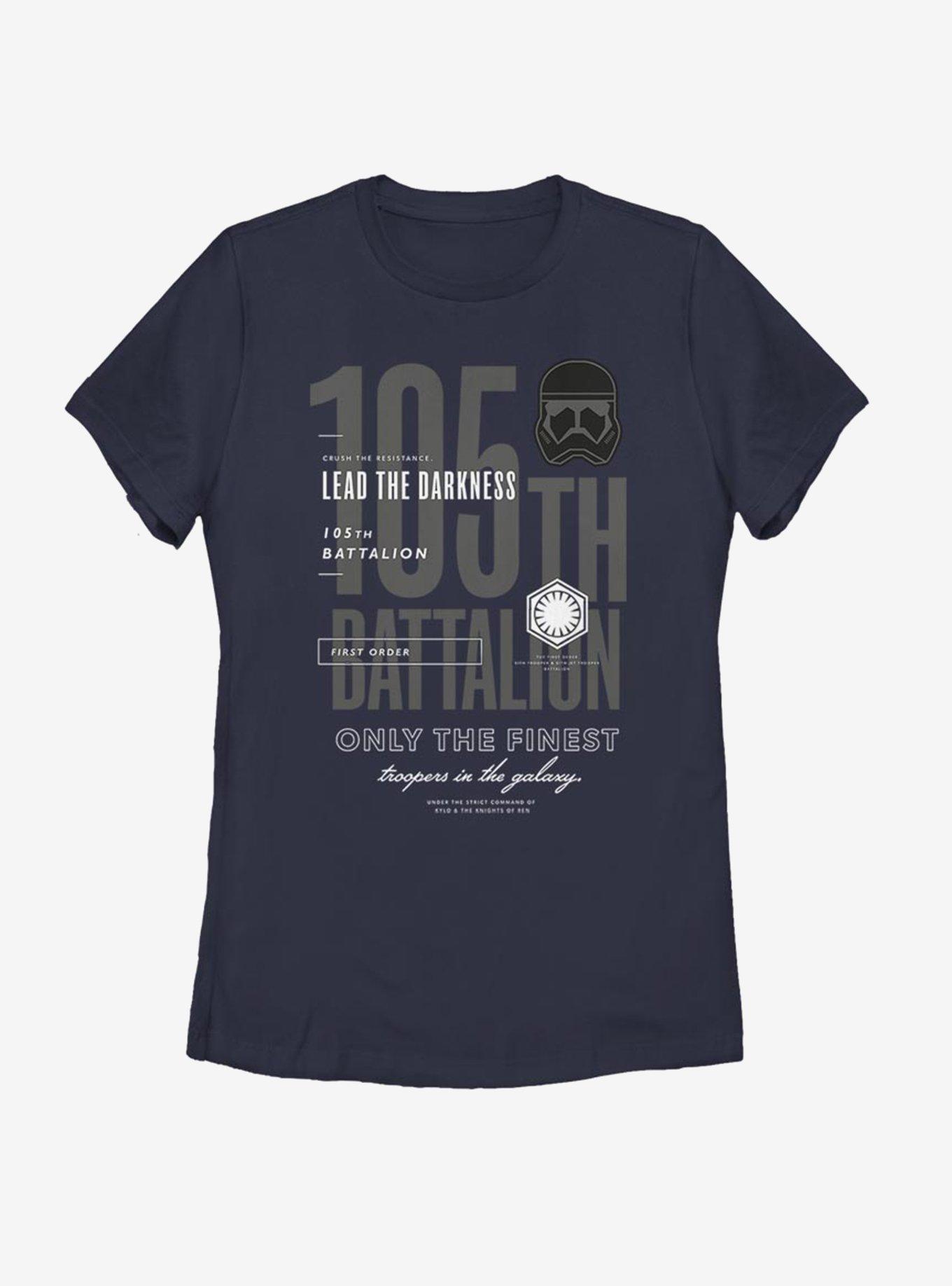 Star Wars Episode IX The Rise Of Skywalker Lead The Darkness Womens T-Shirt, NAVY, hi-res