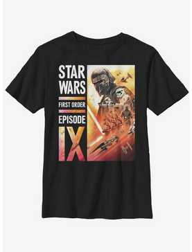 Star Wars Episode IX The Rise Of Skywalker First Order Collage Youth T-Shirt, , hi-res