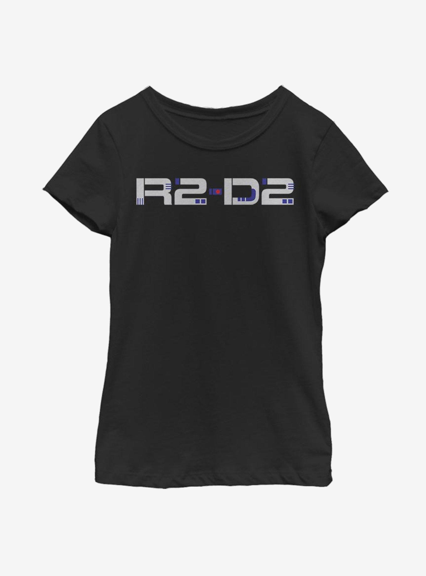 Star Wars Episode IX The Rise Of Skywalker Droid Design Youth Girls T-Shirt, BLACK, hi-res