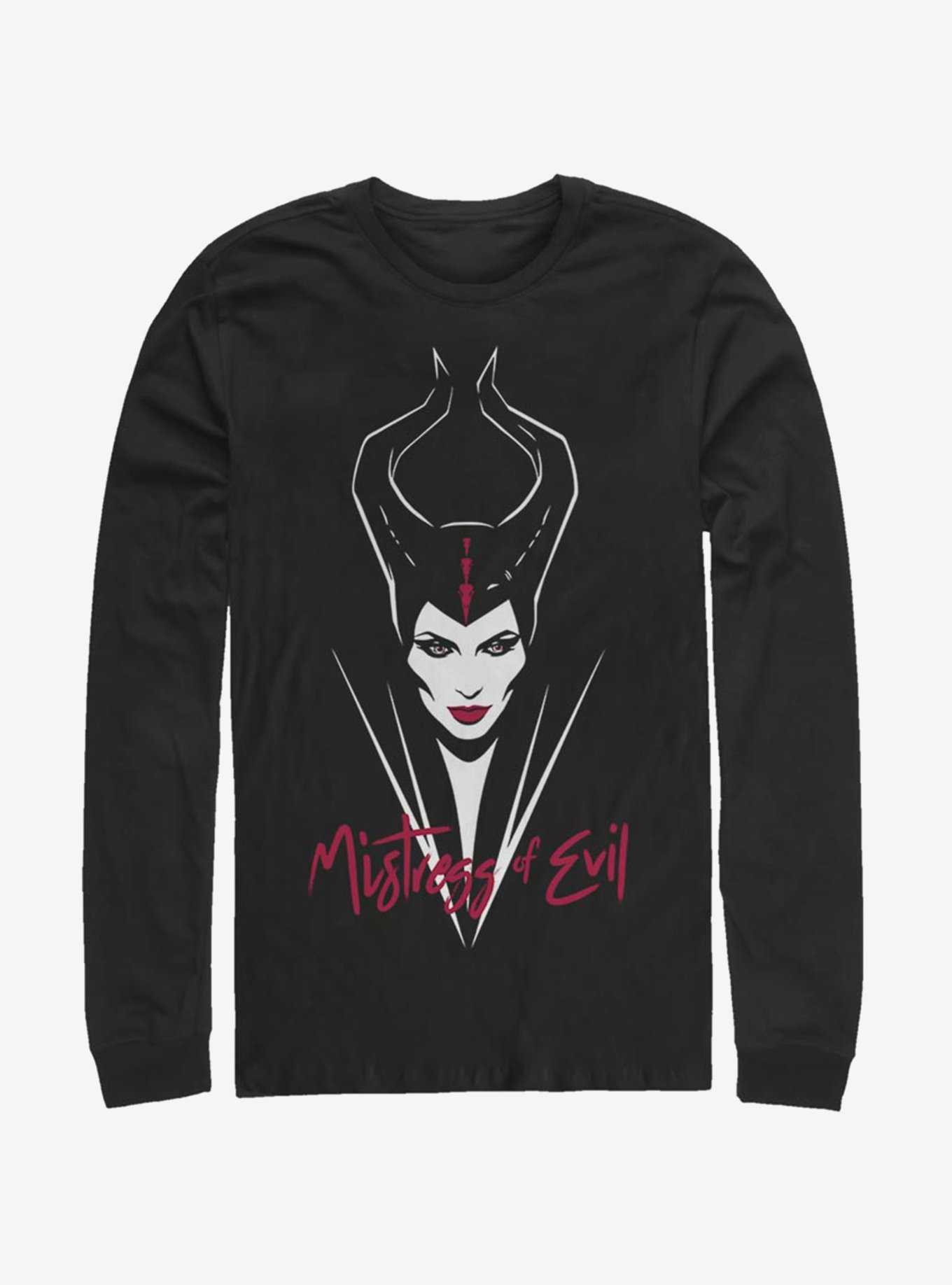 Disney Maleficent: Mistress Of Evil Smirk Long-Sleeve T-Shirt, , hi-res