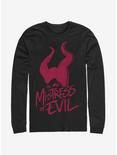 Disney Maleficent: Mistress Of Evil Stamp Long-Sleeve T-Shirt, BLACK, hi-res
