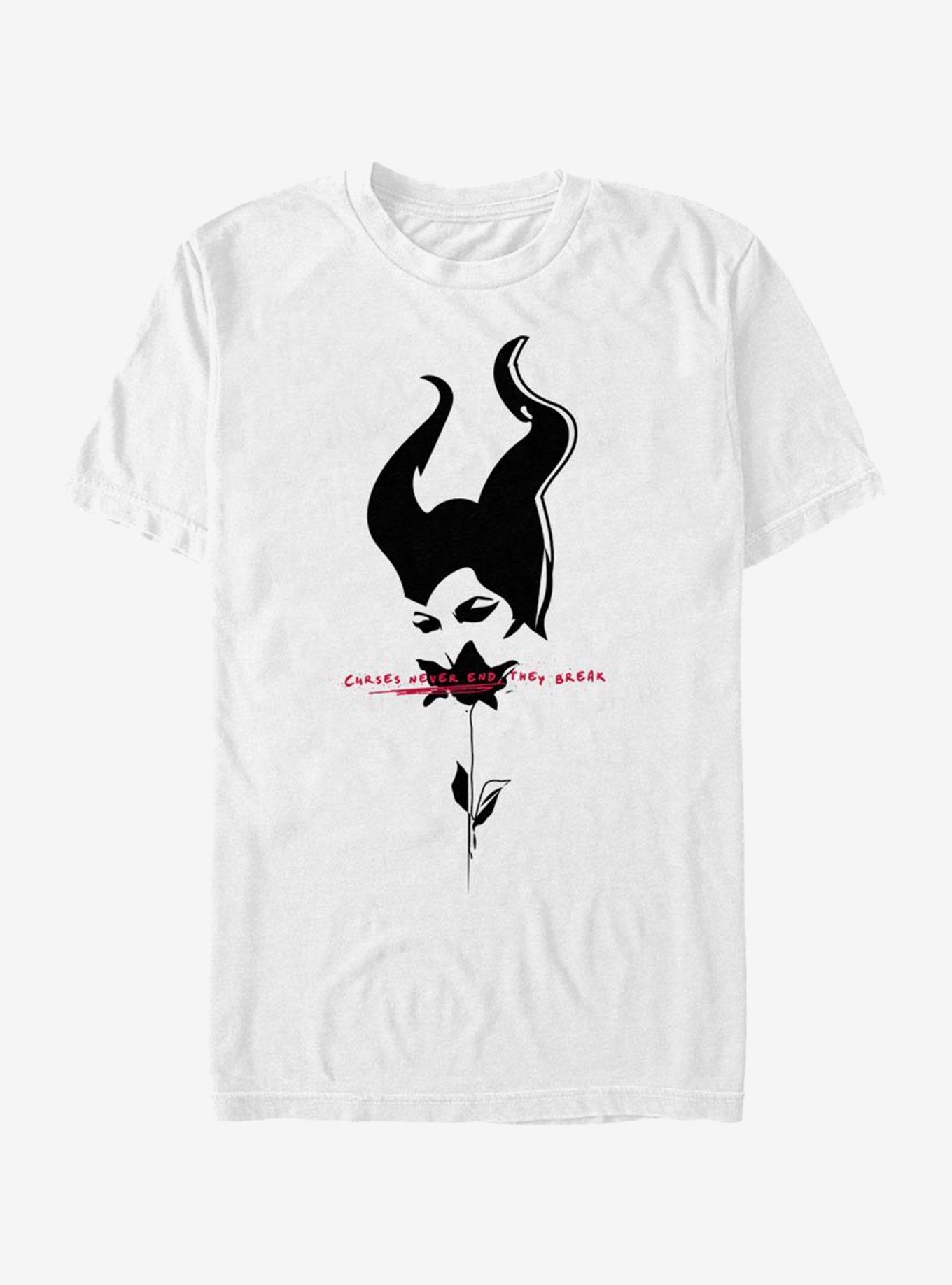 Disney Maleficent: Mistress Of Evil Black Rose T-Shirt, , hi-res