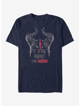 Disney Maleficent: Mistress Of Evil It's All About The Horns T-Shirt, NAVY, hi-res