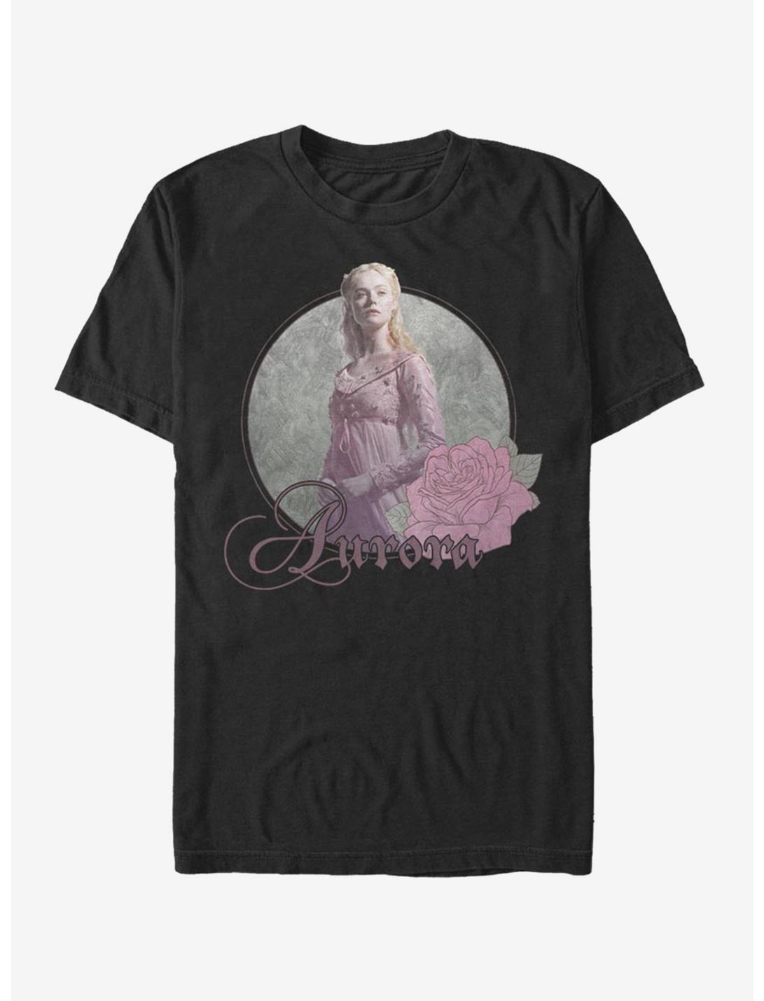 Disney Maleficent: Mistress Of Evil Aurora Rose T-Shirt, BLACK, hi-res