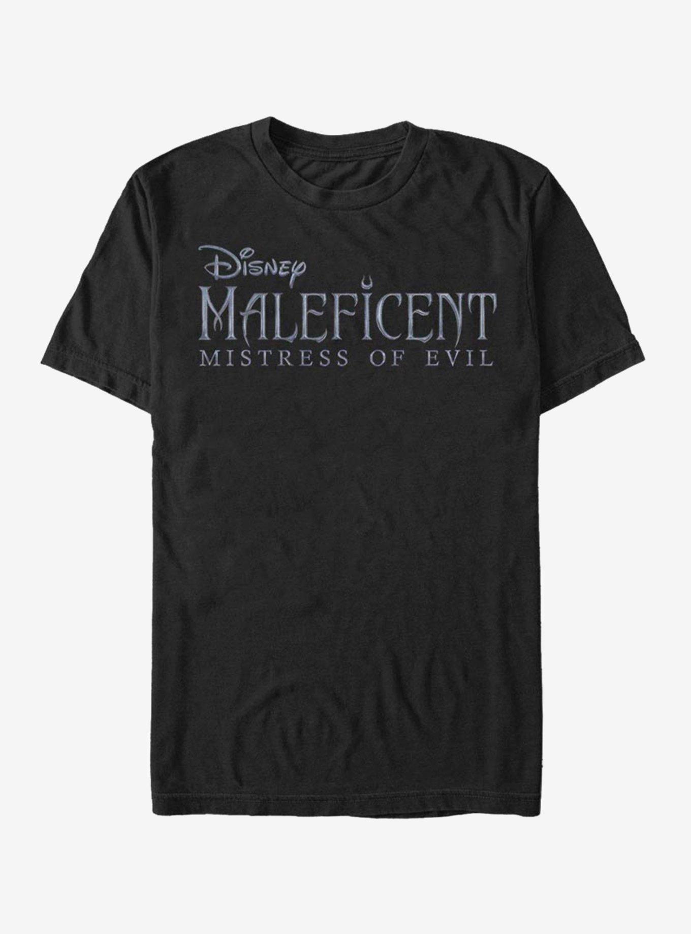 Disney Maleficent: Mistress Of Evil Movie Logo T-Shirt, BLACK, hi-res