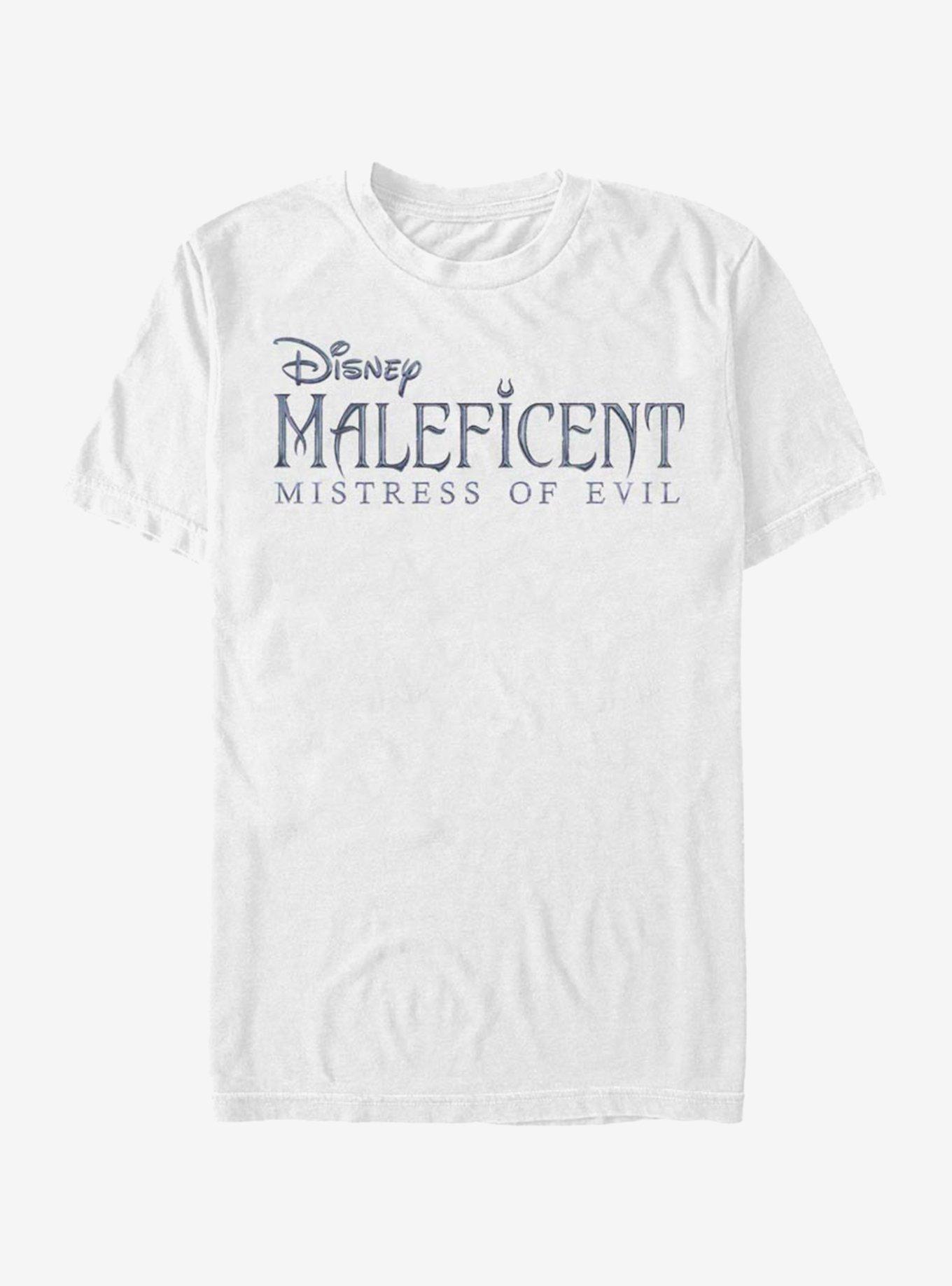 Disney Maleficent: Mistress Of Evil Movie Logo T-Shirt, WHITE, hi-res