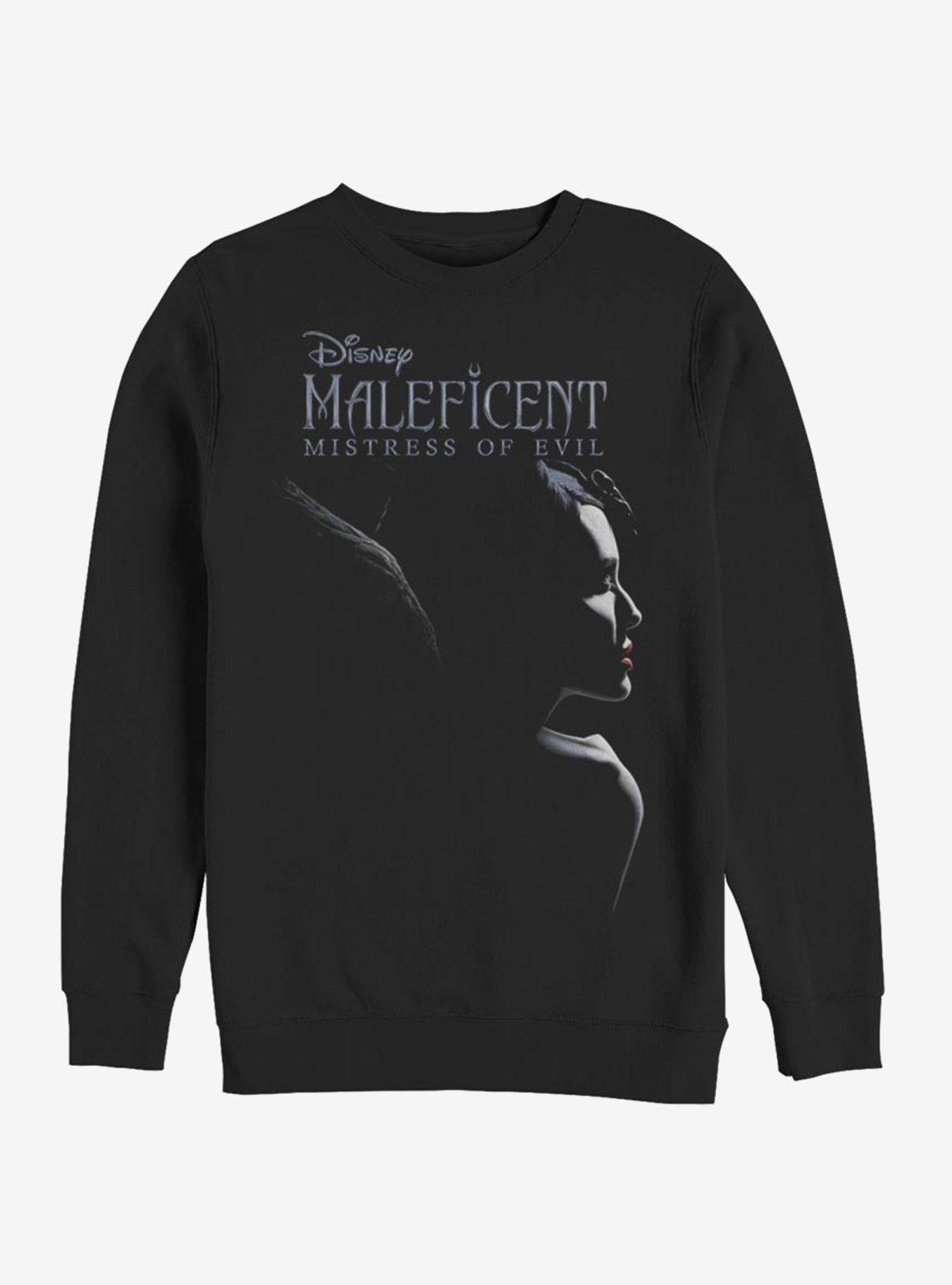 Disney Maleficent: Mistress Of Evil Movie Logo Sweatshirt, BLACK, hi-res