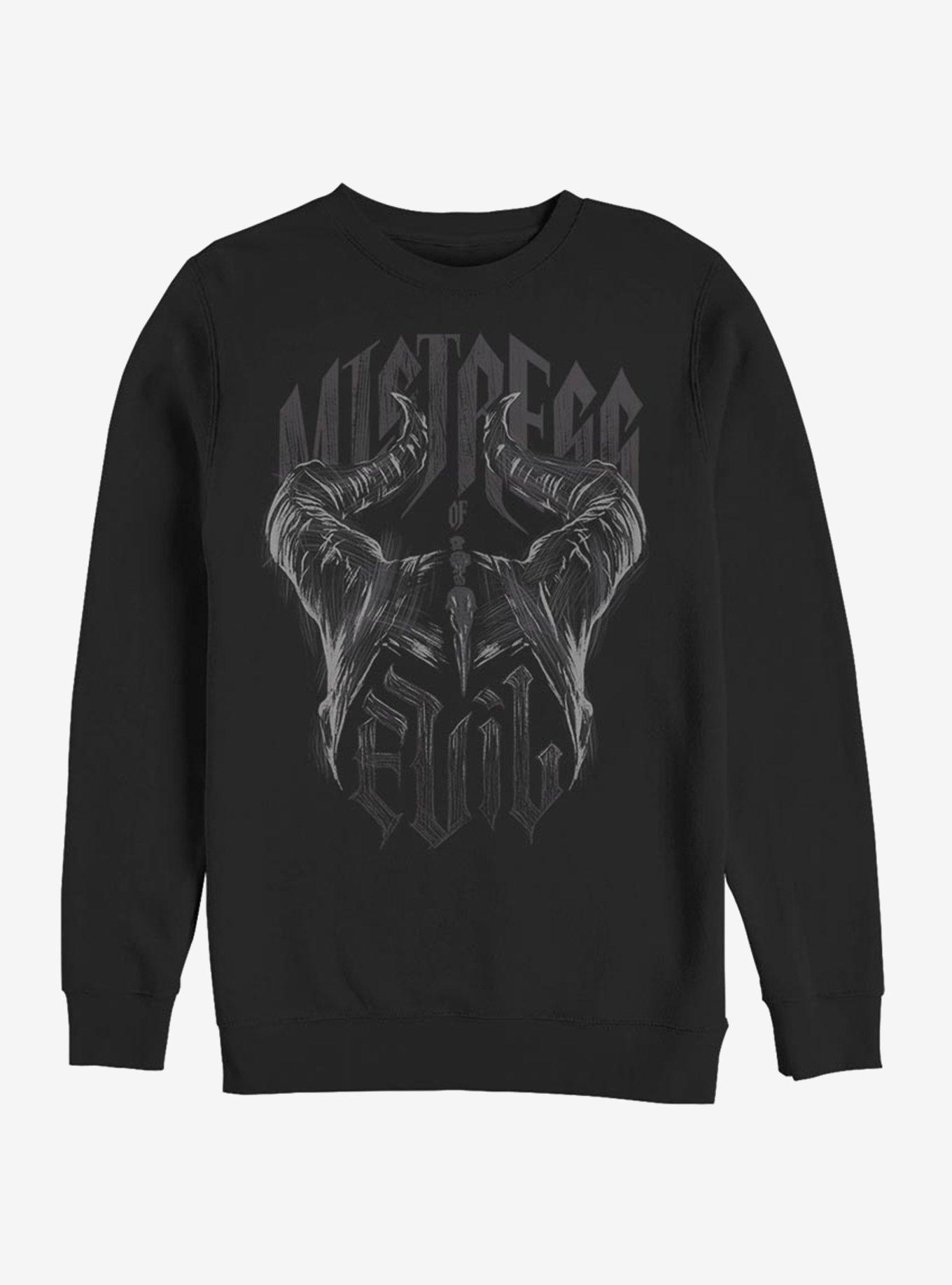 Disney Maleficent: Mistress Of Evil Metal Horns Sweatshirt, , hi-res