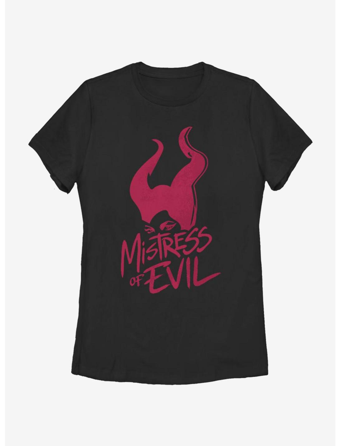 Disney Maleficent: Mistress Of Evil Mistress Of Evil Stamp Womens T-Shirt, BLACK, hi-res