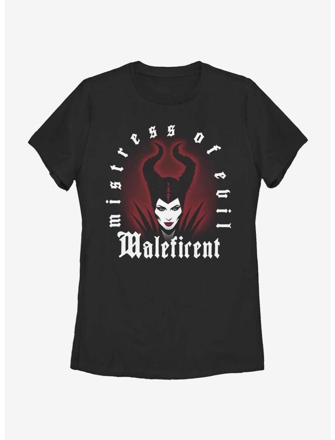Disney Maleficent: Mistress Of Evil Red Aura Womens T-Shirt, BLACK, hi-res