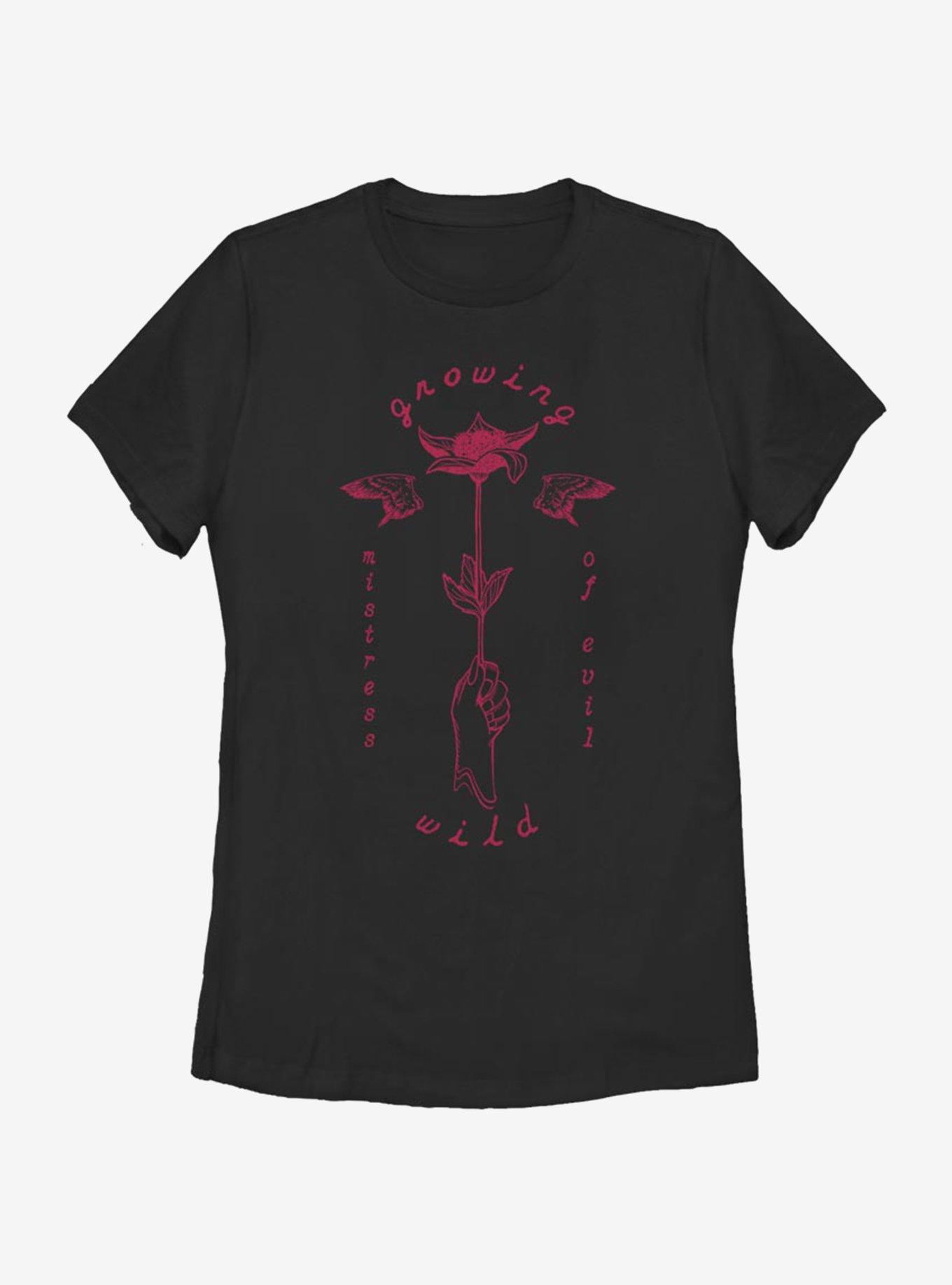 Disney Maleficent: Mistress Of Evil Growing Wild Womens T-Shirt
