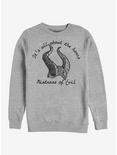 Disney Maleficent: Mistress Of Evil It's All About The Horns Sweatshirt, ATH HTR, hi-res