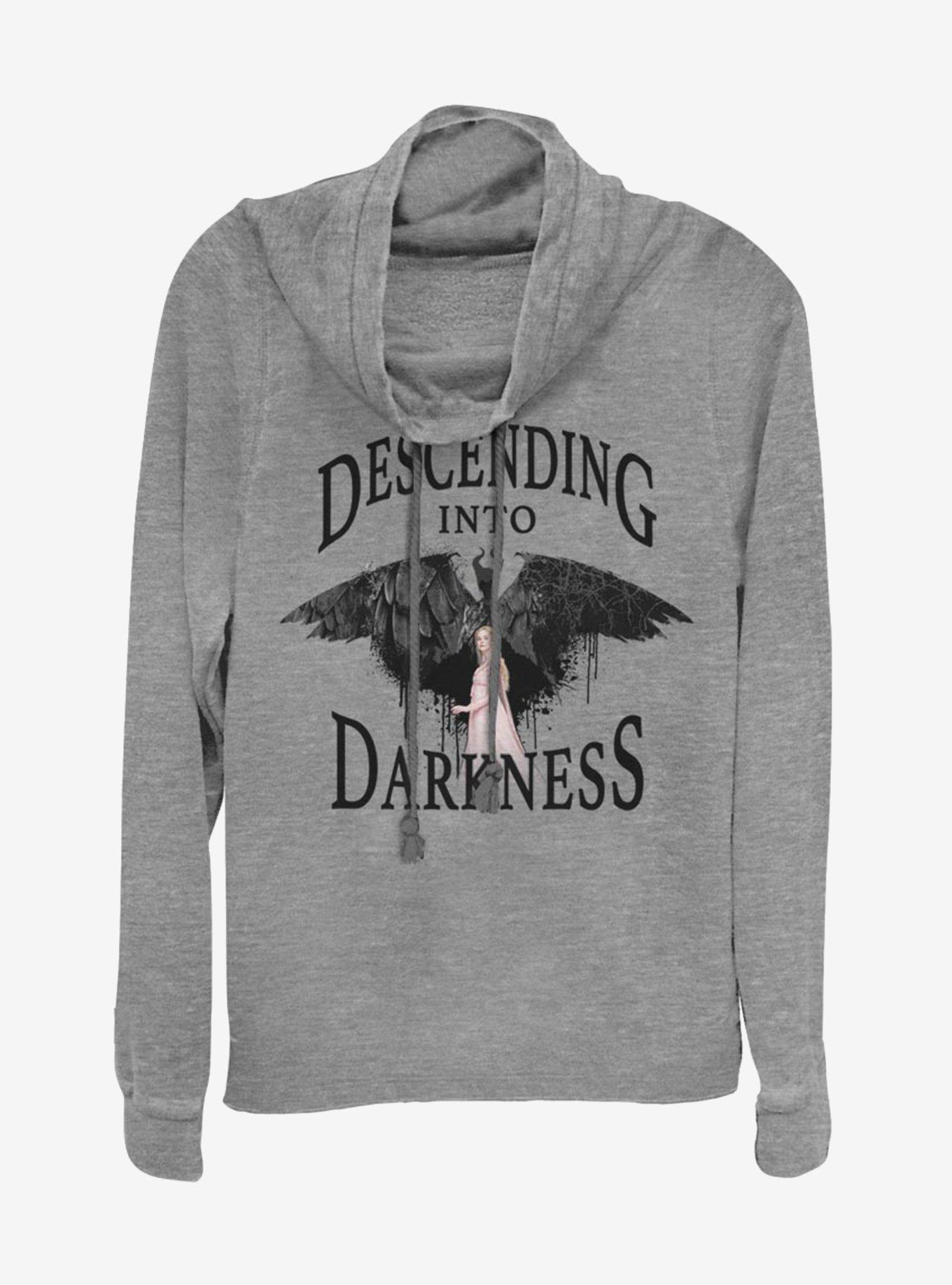 Disney Maleficent: Mistress Of Evil Descending Into Darkness Cowlneck Long-Sleeve Womens Top, , hi-res