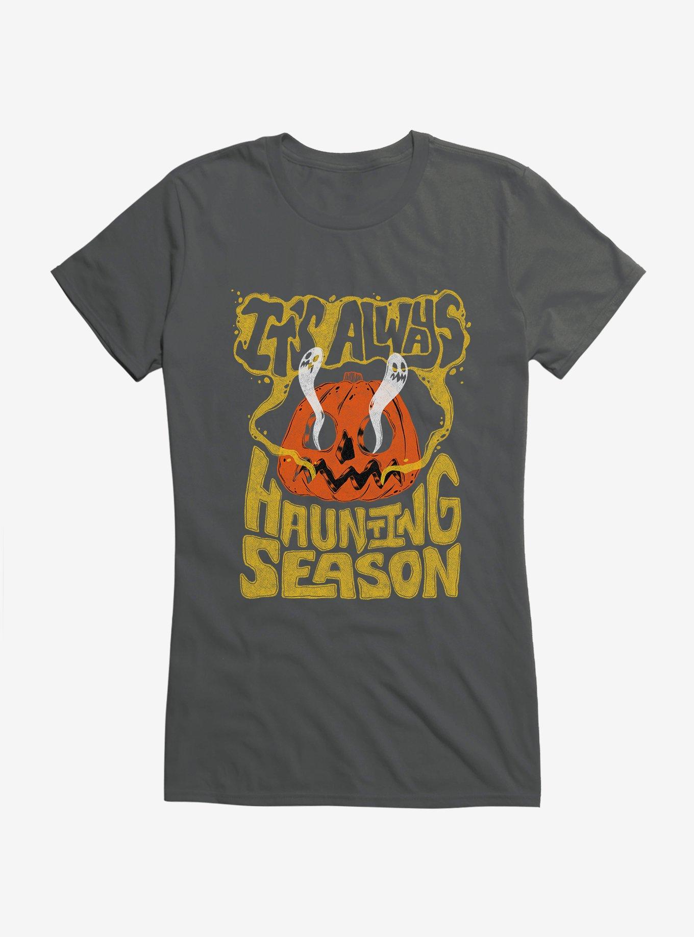 Plus Size Scary Good It's Always Haunting Season Pumpkin Girls T-Shirt, , hi-res