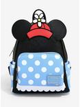 Plus Size Loungefly Disney Minnie Mouse Retro Polka Dot Mini Backpack, , hi-res