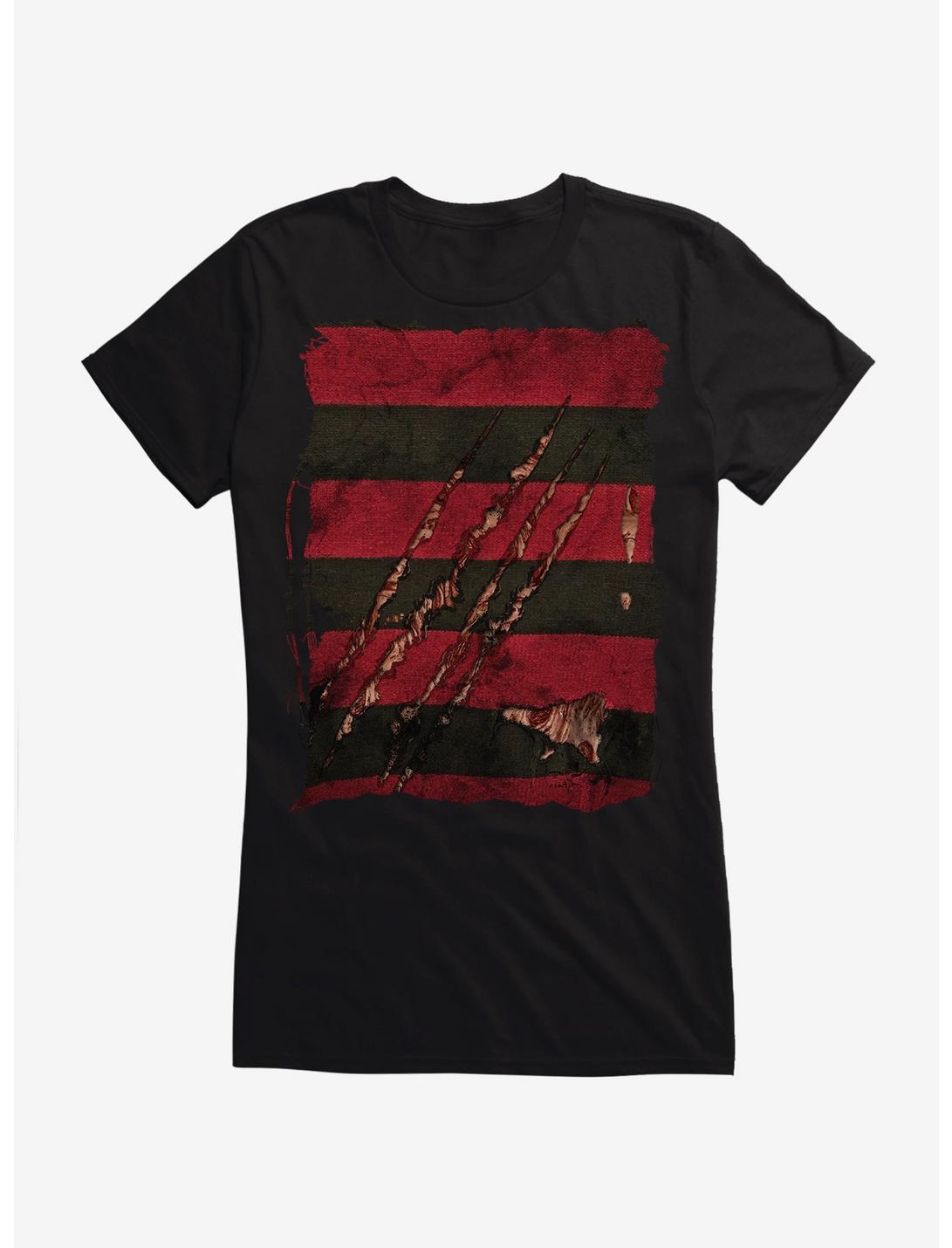 A Nightmare On Elm Street Freddy Cosplay Girls T-Shirt, BLACK, hi-res