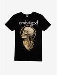 Lamb Of God Skull Diagram T-Shirt, BLACK, hi-res